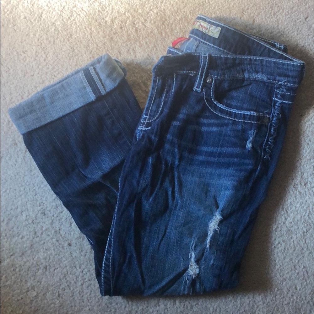 BKE cropped jeans
